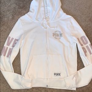 Victoria secret full zip hoodie